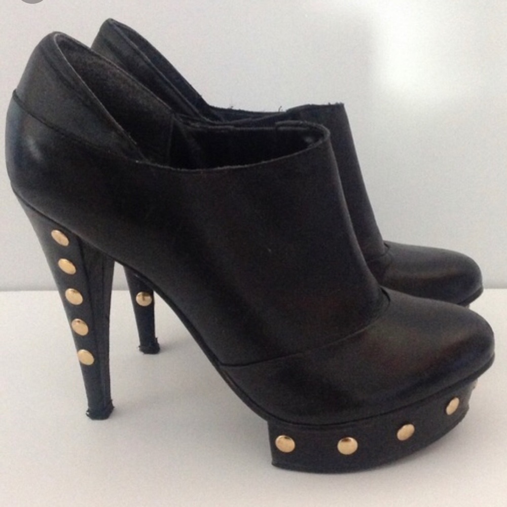 Badass studded booties